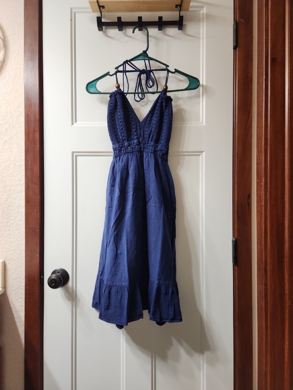 NWT Sea Spice Halter Smocked Dress